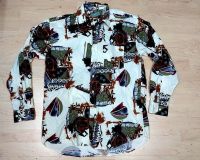 Vintage Hawaiihemd Hawaii Langarm Hemd Shirt bunt Baumwolle in L Nordrhein-Westfalen - Mettmann Vorschau