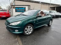 Peugeot 206 Cabriolet CC Roland Garros 1Hand-Klima-Leder Baden-Württemberg - Mannheim Vorschau