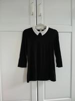 Hallhuber Shirt schwarz Wednesday Addams family gothic XS 34 Berlin - Mitte Vorschau