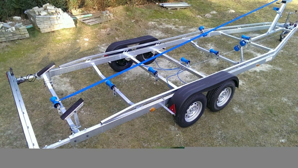 Bootsanhänger Bootstrailer 3500kg Motorboot NEU BUNNEFELD in Haren (Ems)