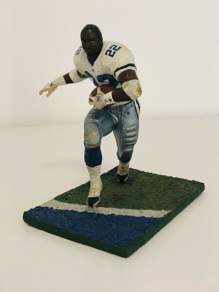 McFarlane NFL Series 1 Emmitt Smith No Helmet Dallas Cowboys Rare in Pyrbaum