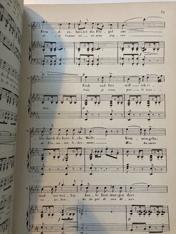 Thomas Mignon Klavierauszug Noten Notenbuch in NordrheinWestfalen