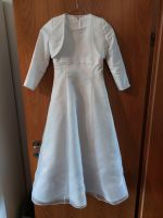 Kleid Kommunion Kommunionskleid weiß Gr. 128 Bayern - Mintraching Vorschau