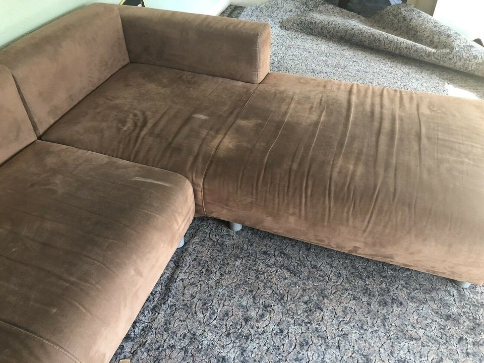 Sofa braun ausklappbar in Colditz