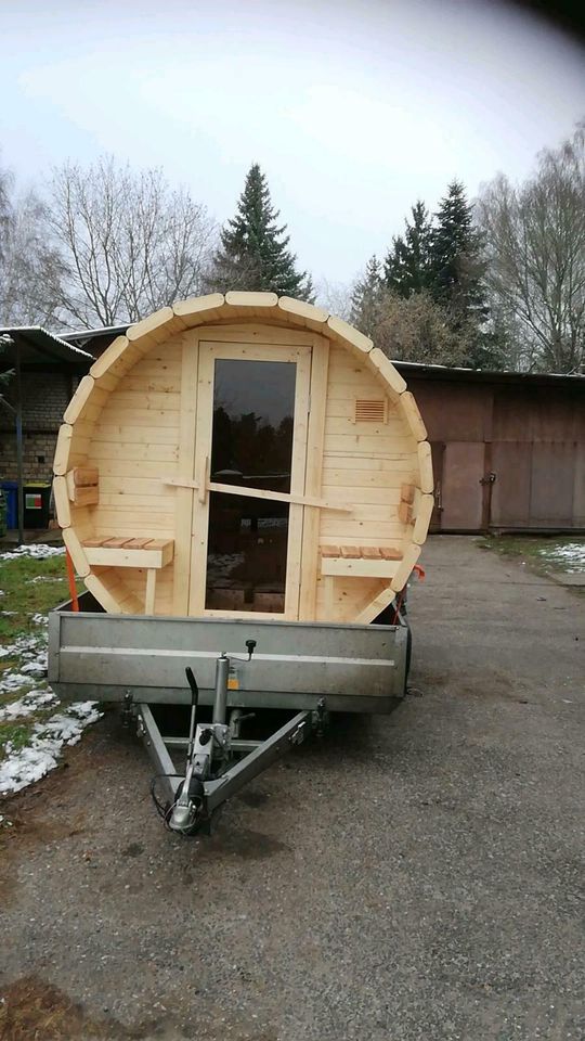 Sauna, Fasssauna, Gartensauna, mobile Sauna in Falkensee