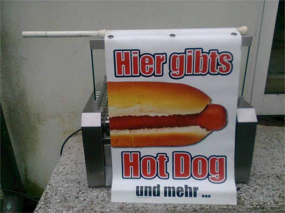 LEIHEN statt kaufen - - - Hot-Dog Station / Hotdog Stand in Tribsees