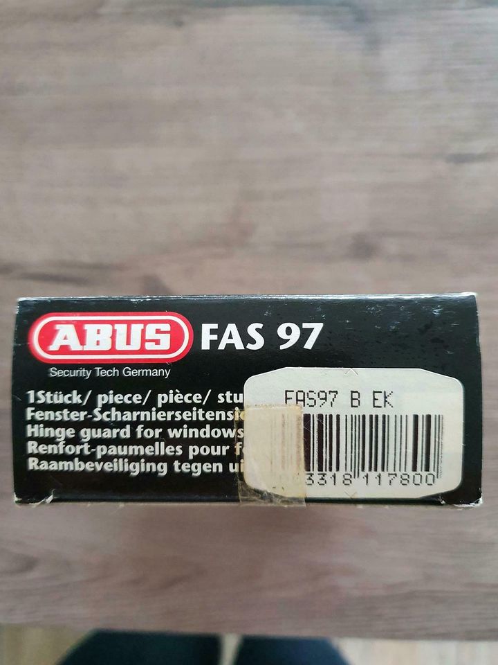 Fenster-Scharnierseitensicherung ABUS neu! in Halver