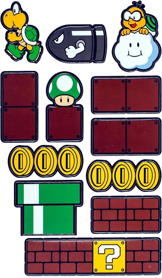 Super Mario Magnete Set 23 Stück Magnete für Kühlschrank in Köln