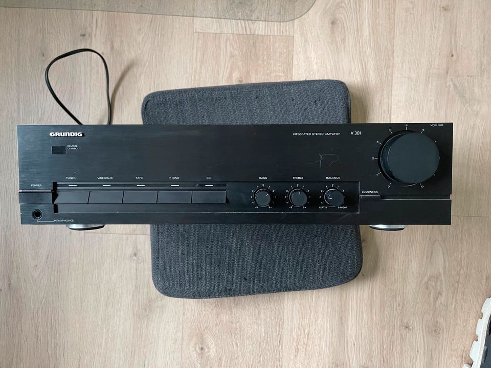 Canton Plus GX3 Boxen,Tapedeck Denon und Verstärker Grundig in Hildesheim