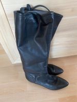 Joop Echtleder Stiefel schwarz elegant Gr. 37 Stuttgart - Mühlhausen Vorschau