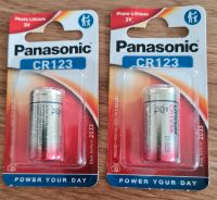 Panasonic  CR 123 Lithium Batterien Niedersachsen - Oldenburg Vorschau