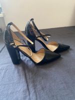 Schwarze Raid Lackschuhe High Heels Sandalen Pumps Gr. 7 ca. 39,5 Bayern - Attenkirchen Vorschau