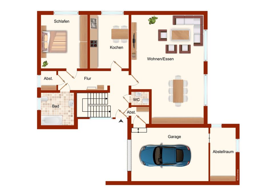 Ein- bzw. Zweifamilienhaus in bester Wohnlage  in Drochtersen  - RESERVIERT ! - in Drochtersen