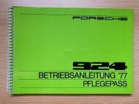 Porsche Betriebsanleitung Pflegepass 924 Baden-Württemberg - Wimsheim Vorschau