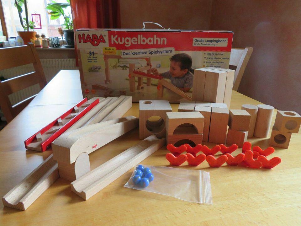 HABA Murmelbahn, Große Loopingbahn, Große Grundpackung 3498 in  Baden-Württemberg - Balingen | Holzspielzeug günstig kaufen, gebraucht oder  neu | eBay Kleinanzeigen ist jetzt Kleinanzeigen