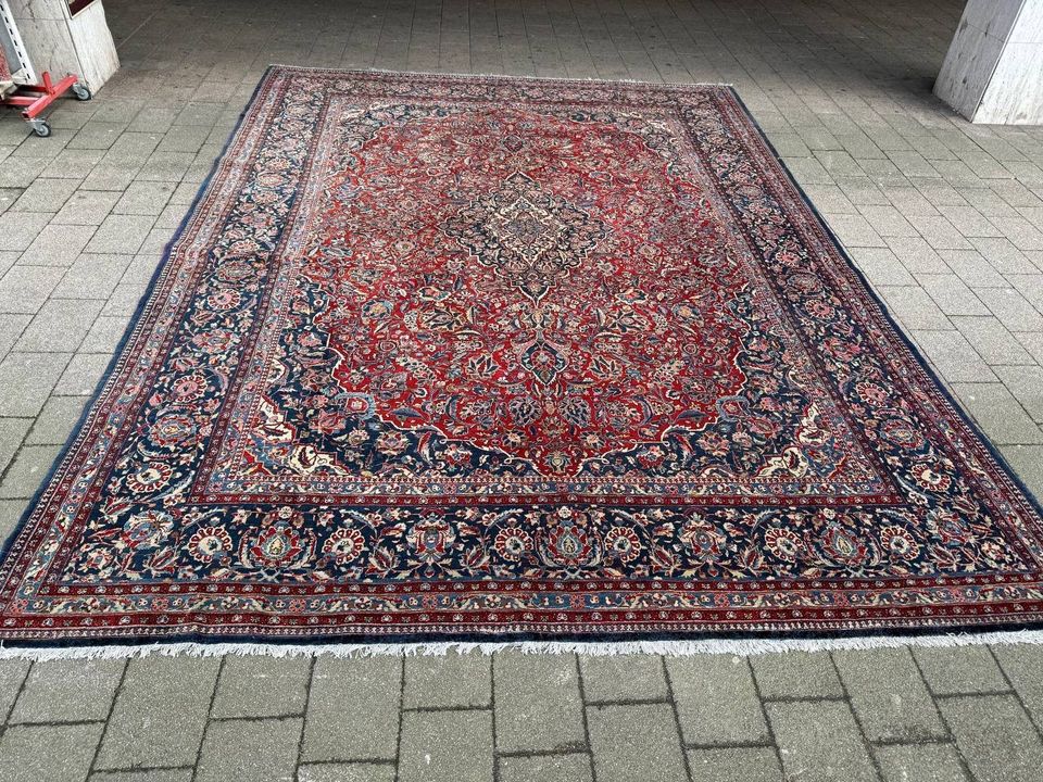 Unikat! Antiker original old carpet Perserteppich Keshan in Neumünster