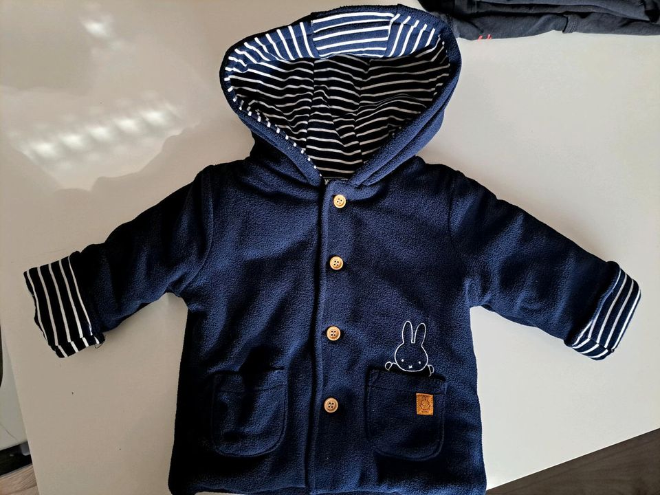 Miffy fleecejacke mit Kapuze gr 80 in Waldfeucht