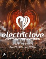 Tickets Electric Love Salzburg 6.7.24 Bayern - Übersee Vorschau