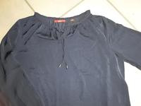 Leichte,  dunkelblaue Bluse von S. Oliver Gr. 44 Bayern - Obernburg Vorschau