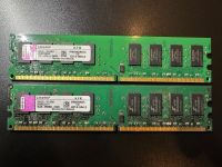 2x 2GB Kingston KVR800D2N6/2G - DDR2-800 CL6 240-Pin DIMM - 4GB Dithmarschen - Heide Vorschau