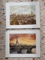 2 x Paris Bild Eiffelturm 45 x 35 cm Druck Wandsbek - Hamburg Eilbek Vorschau