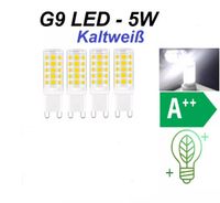 4x G9 LED Birne 5W 2835 SMD führte Kaltweiß Energiesparlampen Baden-Württemberg - Mannheim Vorschau