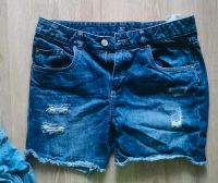 Drei Jeans Shorts 44-46 Hessen - Amöneburg Vorschau