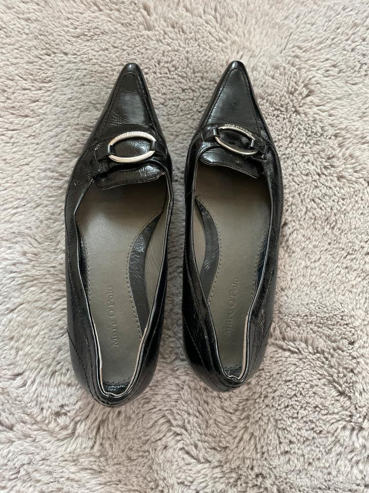 Marc o Polo slipper Ballerina Gr. 37 Versand Lack in Dresden
