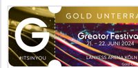 Greator Festival 2024, 1x Gold-Ticket Unterrang Nordrhein-Westfalen - Gütersloh Vorschau