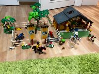 Playmobil Pferdestall 3120 mit Sattelkammer 7598 und Zusatz Bayern - Fürth Vorschau