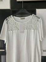 Uta Raasch, Shirt mit Spitze, weiß Gr. 42 Bayern - Thyrnau Vorschau