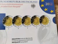 2-Euro Gedenkmünzenset "10 Jahre Euro-Bargeld" 2012 Hessen - Kronberg im Taunus Vorschau