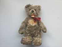 Steiff Plüsch Figur Bär Teddybär Alt ca. 1960 mit roter Schleife Hessen - Künzell Vorschau