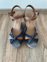 Tom Tailor Keilsandalen blau Gr 39 Hessen - Reichelsheim (Wetterau) Vorschau