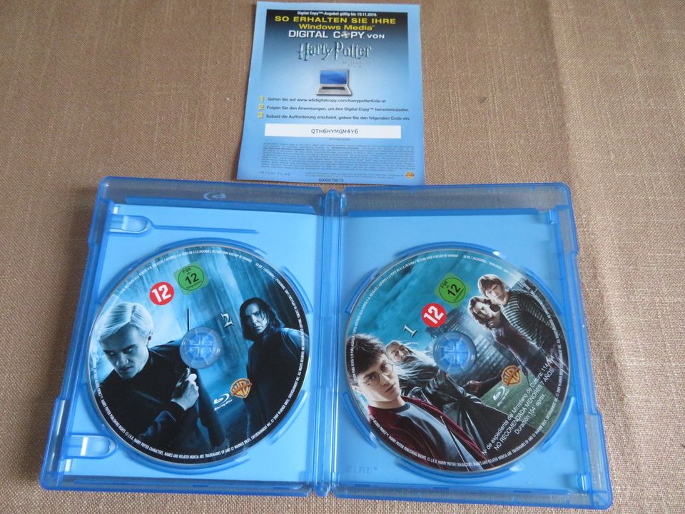 Harry Potter Blu-ray Halbblutprinz und Heiligtümer des Todes in Magdeburg