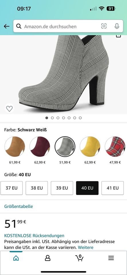 Damen Schuhe Neu Gr 40 Alegra K Amazon schwarz weiß in München-Flughafen