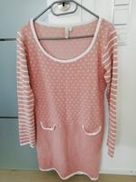 Winterkleid rosa mit Punkten weiß Polkadots Bayern - Olching Vorschau