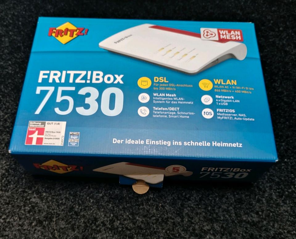 AVM Fritzbox Router 7530 NEU in Haale