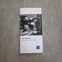 Zeiss SLR Objektive Katalog Broschüre Prospekt Hessen - Rödermark Vorschau