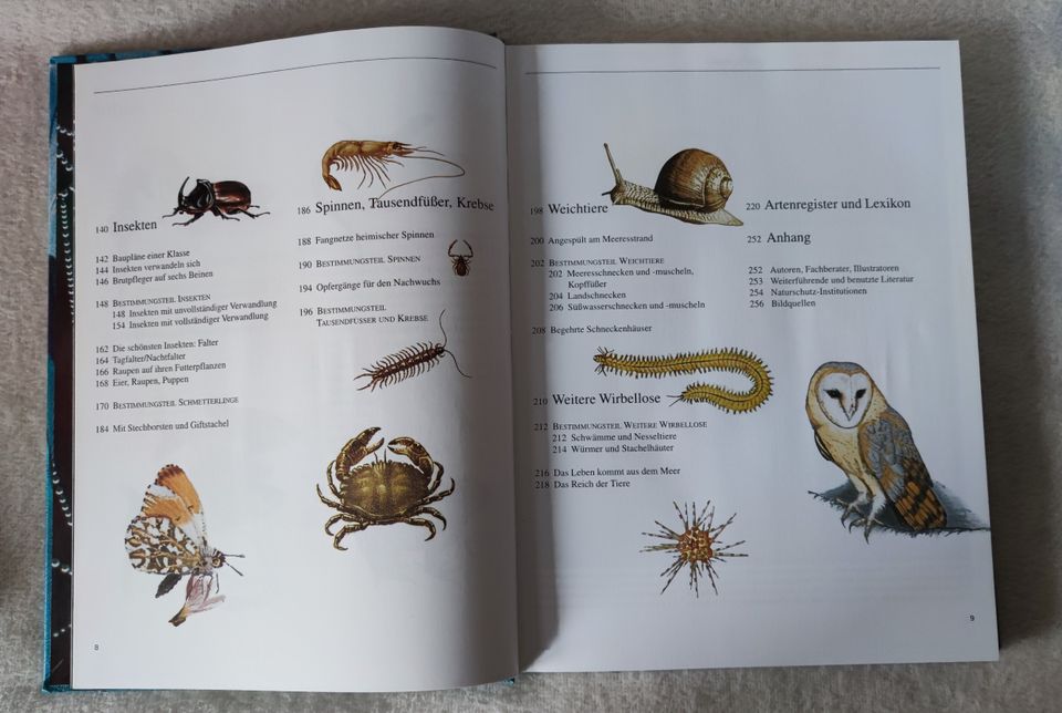 Buch Naturbücher Tierbuch Tiere unserer Heimat in Traunstein