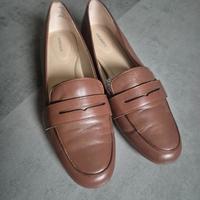 Loafer Slipper Lands End Gr. 40 Leder braun Häfen - Bremerhaven Vorschau