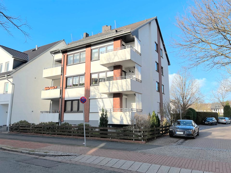 PURNHAGEN-IMMOBILIEN -  Aumund - gut aufgeteilte 3-Zimmer-Eigentumswohnung mit Balkon und Garage in Bremen