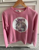 Manguun Sweat Pullover rosa Einhorn Pailletten Gr. 164 TOP Nordrhein-Westfalen - Olfen Vorschau