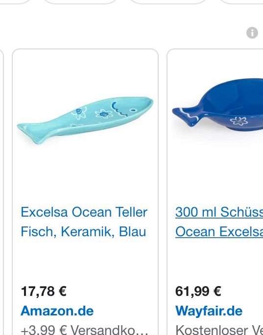 Excelsa ocean Geschirr + Extras in Sprockhövel