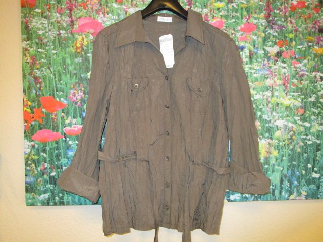 BONITA, Blusen Jacke schlamm, Gr. 46, NP 69,90, neu Etikett ! in Köln