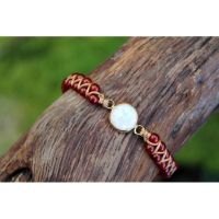 SCHUTZARMBAND PERLENARMBAND ELEGANT MIT KLEINEN 3,5 MM ROT PERLEN Düsseldorf - Unterbach Vorschau