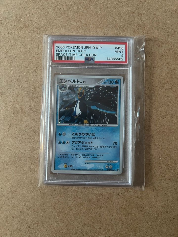 Pokemon 2006 Empoleon Holo Japanisch PSA 9 in Ahorn b. Coburg