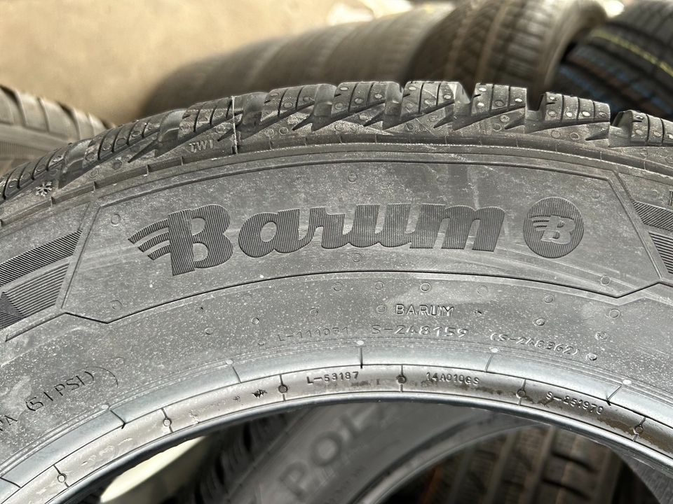 4*NEU*Qualität Winterreifen von BARUM 205/55 R16; Montage möglich in Wertingen