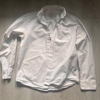 Pull&Bear weißes Hemd – Regular Fit – Größe S Frankfurt am Main - Sachsenhausen Vorschau