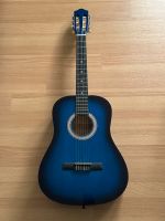 Gitarre 3/4 blau mit Tasche Hessen - Viernheim Vorschau
